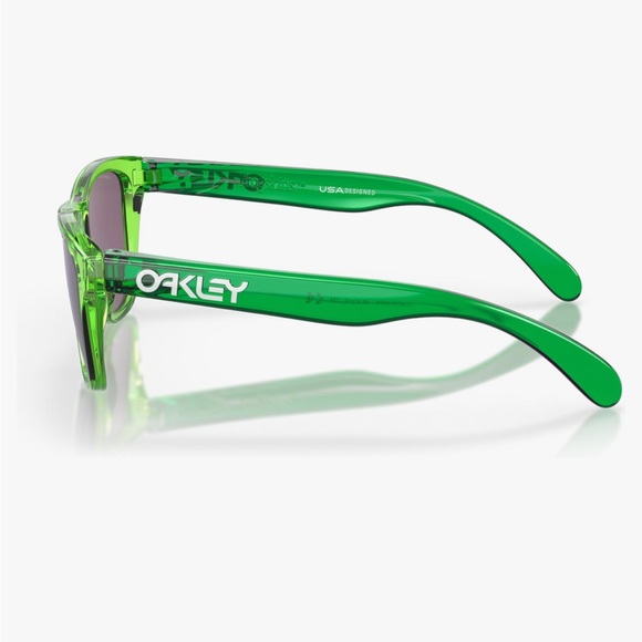 Kids lime green REAL Oakley sunglasses! Xxs never been worn! Brand new - Picture 14 of 14